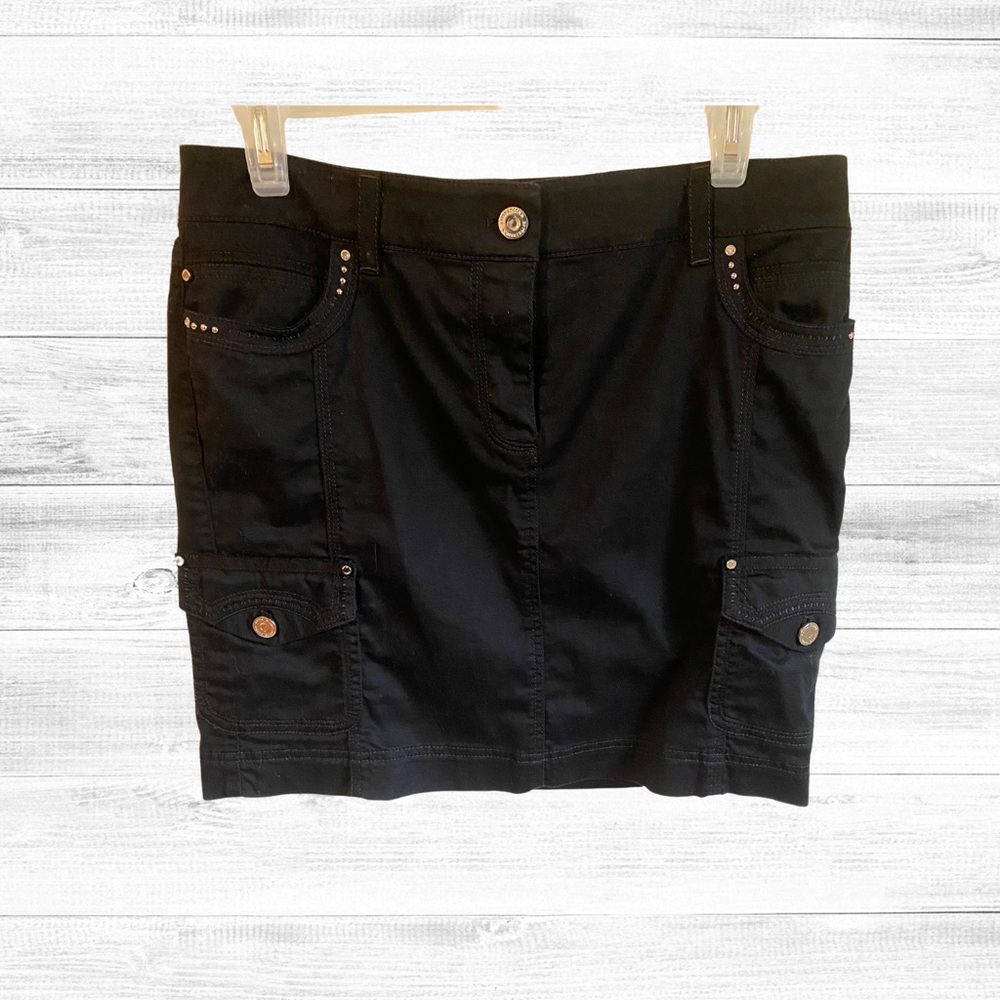 White House Black Market black mini skirt/6